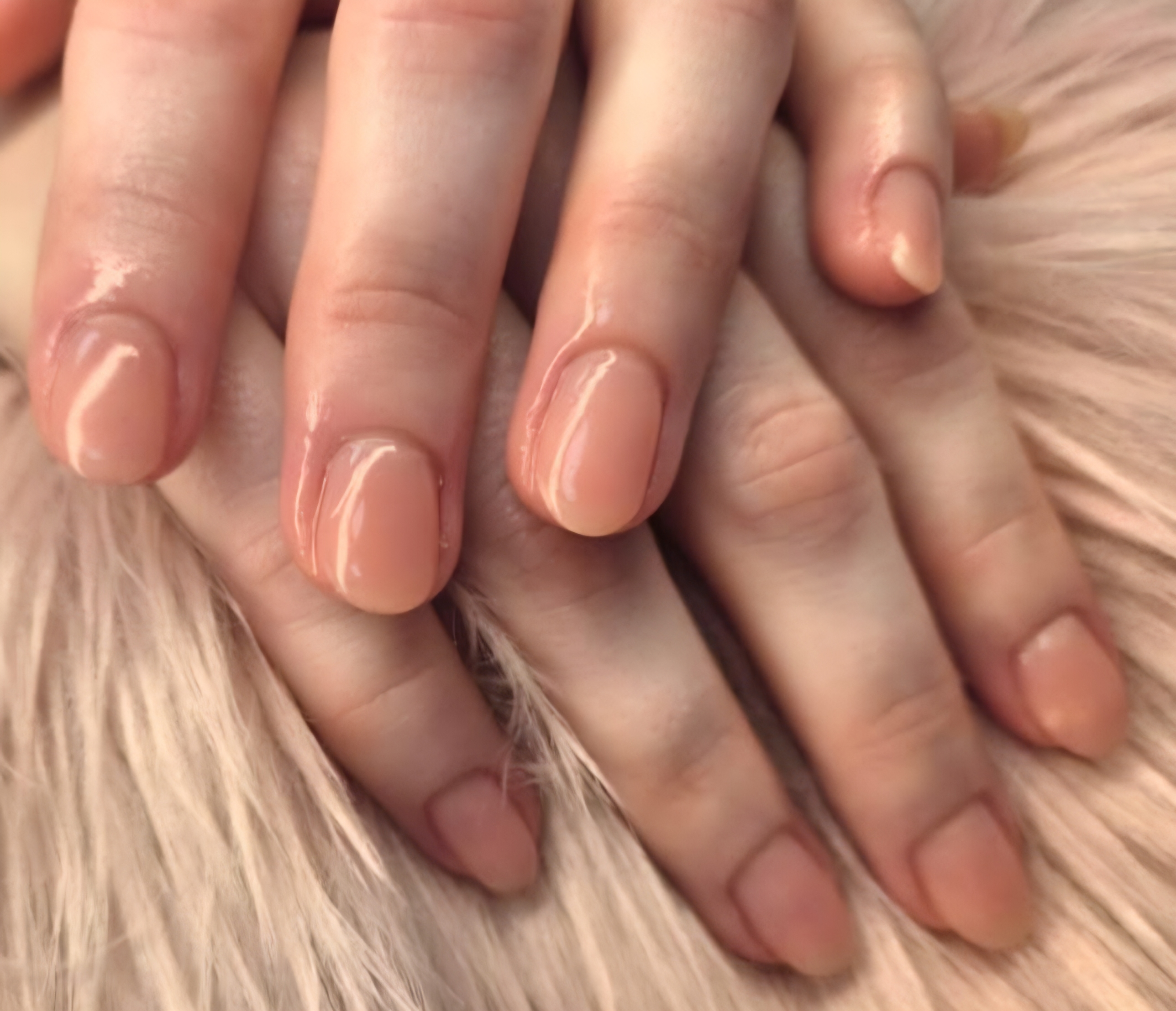 Natural BIAB nails by Holly